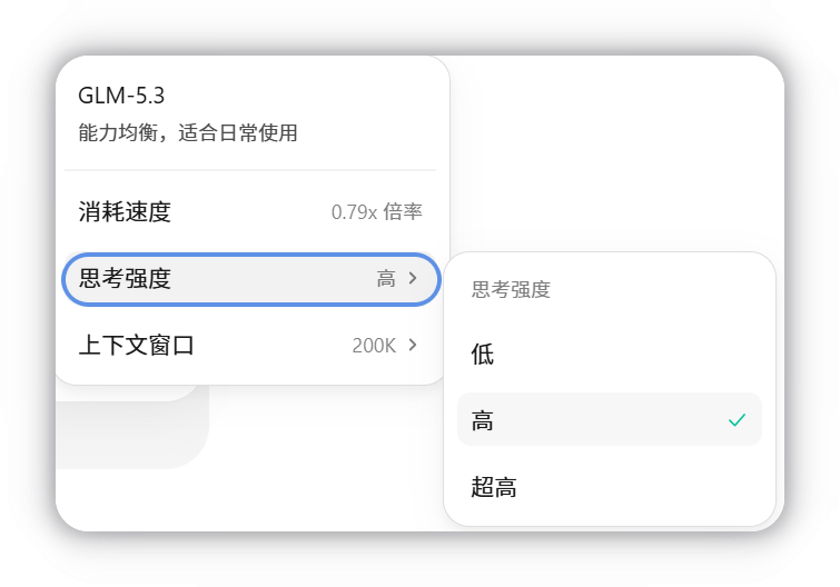 思考强度